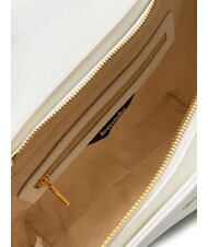 BRACCIALINI HELLEN Aktentasche aus Leder mit Schnalle Wei&szlig; - Damentaschen - 5