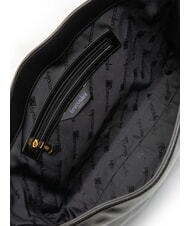 BRACCIALINI GRETA Aktentasche aus Leder mit Schultergurt Schwarz - Damentaschen - 5