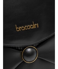 BRACCIALINI NAOMI Umh&auml;ngetasche aus Leder Schwarz - Damentaschen - 3