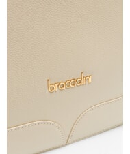 BRACCIALINI HELLEN Einkaufstasche aus Leder Beige - Damentaschen - 3