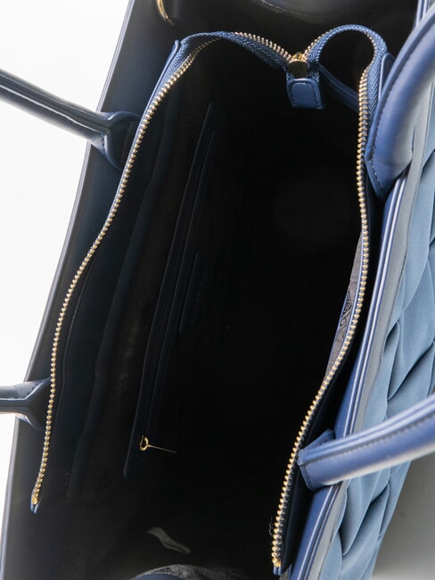 ICONS Tote Handtasche, mit Schultergurt Blau - Damentaschen