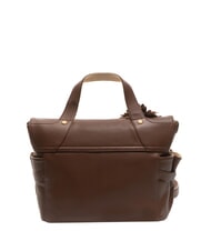 BRACCIALINI SOFIA Lederhandtasche mit Blume braun - Damentaschen - 5