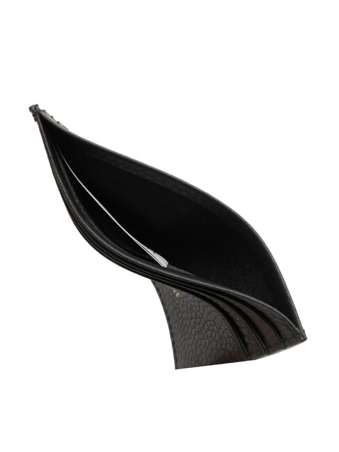 BASIC Kreditkartenetui aus Leder Schwarz - Brieftaschen Damen