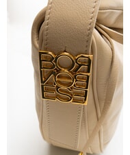 BORBONESE NUEVE  Umh&auml;ngetasche, Leder Sand - Damentaschen - 5