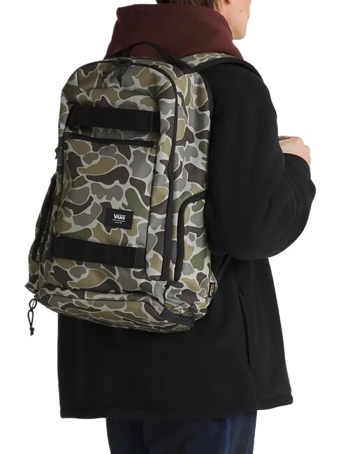 VANS DX SKATEPACK  15" PC-Rucksack Bungee-Seil/Turkishcfee - Rucks&auml;cke f&uuml;r Schule &amp; Freizeit