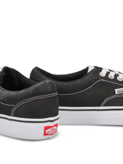 DOHENY Canvas-Sneaker schwarz wei&szlig; - Herrenschuhe