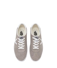 VANS SPORT LOW  Leder-Sneakers Khaki/Wei&szlig; - Schuhe Unisex - 4