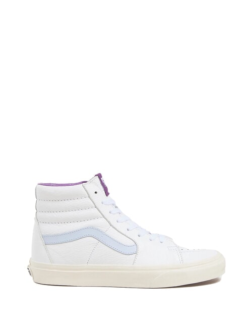 SK8-HI  Leder-Sneakers Premiumleder halogenblau - Schuhe Unisex