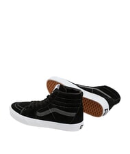 VANS SK8-HI  Leder-Sneakers schwarzes Wildlederschwein - Schuhe Unisex - 3