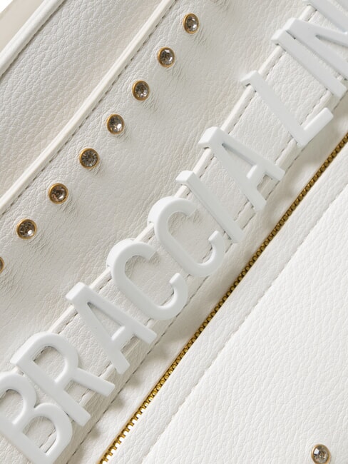 GISELLE Tragetasche mit Metalllogo Wei&szlig; - Damentaschen