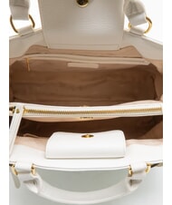 BRACCIALINI GISELLE Tragetasche mit Metalllogo Wei&szlig; - Damentaschen - 5