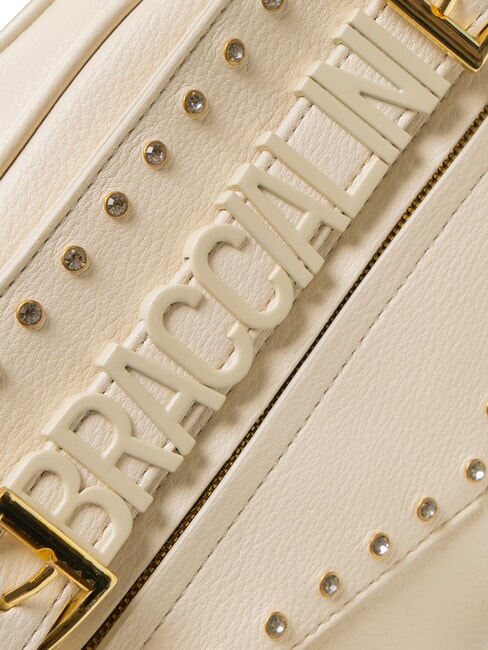 GISELLE Kofferraumtasche mit metallischem Logo Beige - Damentaschen