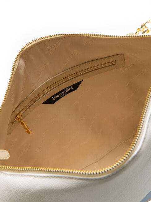 NICOLE Patchwork-Umh&auml;ngetasche aus Leder Multi - Damentaschen