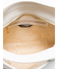 BRACCIALINI GRETA Umh&auml;ngetasche aus Leder Wei&szlig; - Damentaschen - 3