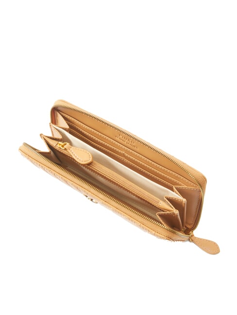 RYDER Ledergeldb&ouml;rse Nougat-Antikgold - Brieftaschen Damen