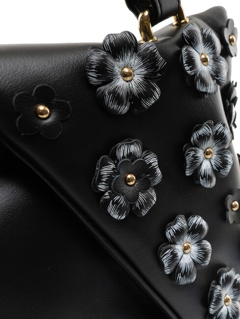 SOFIA  Umh&auml;ngetasche, Leder Schwarz - Damentaschen