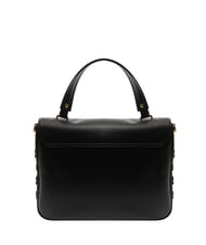 BRACCIALINI SOFIA Lederhandtasche mit kleinen Blumen Schwarz - Damentaschen - 4