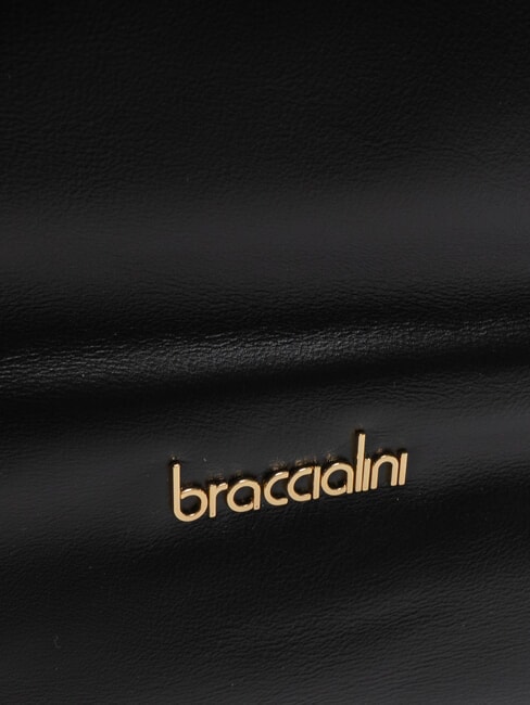 NORA Hobo-Tasche aus Leder Schwarz - Damentaschen