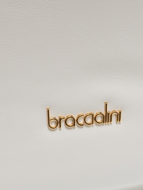 NORA Hobo-Tasche aus Leder Wei&szlig; - Damentaschen