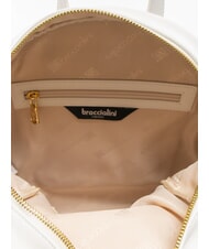 BRACCIALINI NAOMI Runder Lederrucksack Wei&szlig; - Damentaschen - 5