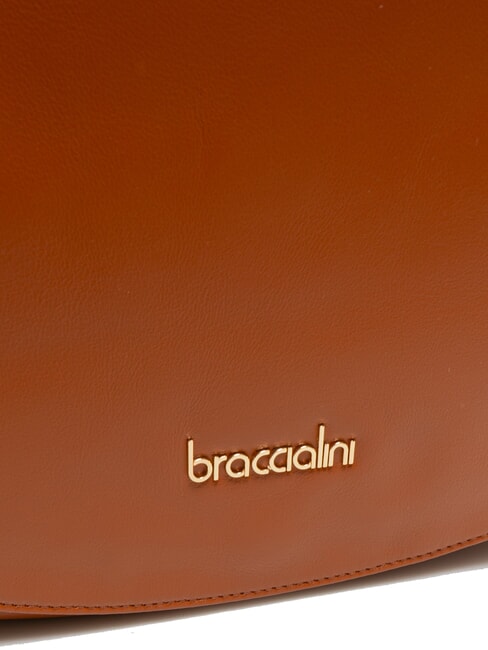 NORA Umh&auml;ngetasche aus Leder braun - Damentaschen