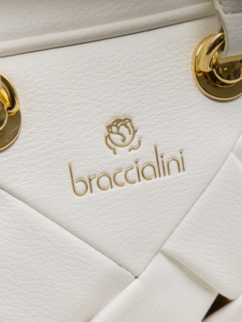 ICONS Gewebte Kofferraumtasche Wei&szlig; - Damentaschen