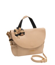 BRACCIALINI SOFIA Lederhandtasche mit Blume - Damentaschen