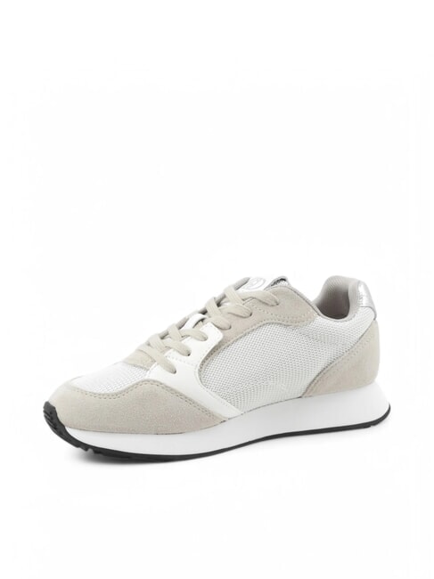 VIBE 03 Laufsneaker aus Leder und Stoff sand/wei&szlig; - Damenschuhe