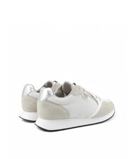 LIUJO VIBE 03 Laufsneaker aus Leder und Stoff sand/wei&szlig; - Damenschuhe - 4