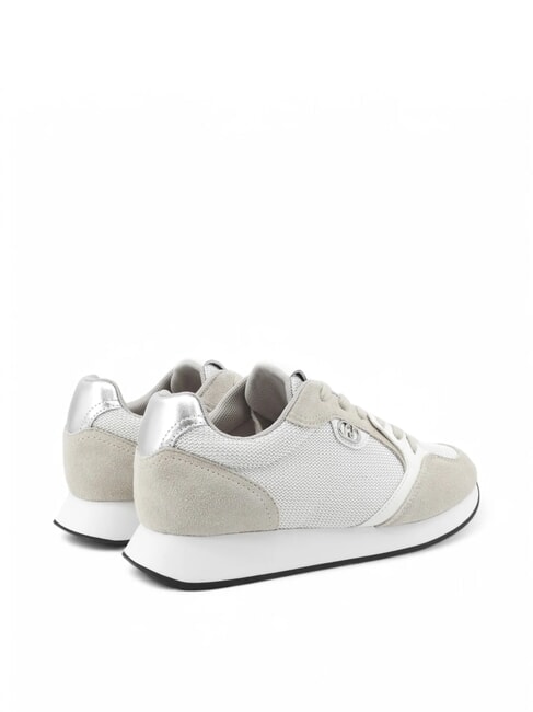 VIBE 03 Laufsneaker aus Leder und Stoff sand/wei&szlig; - Damenschuhe