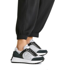 LIUJO LOLO 17 Glitzer-Sneaker Lurex Off-Black - Damenschuhe - 7