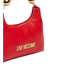 LOVE MOSCHINO CHAIN Mini-Handtasche mit Schultergurt ROT - Damentaschen - 4