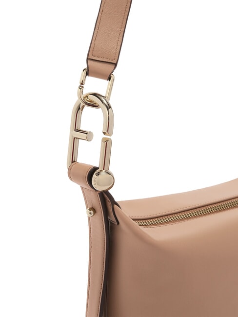 NUVOLA M Doppelt tragbare Ledertasche grau - Damentaschen