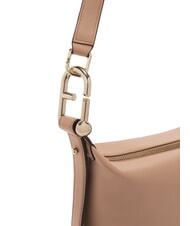 FURLA NUVOLA M Doppelt tragbare Ledertasche grau - Damentaschen - 3