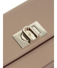 FURLA 1927 Mini-Umh&auml;ngetasche aus Ares-Leder grauer Stuck - Damentaschen - 4