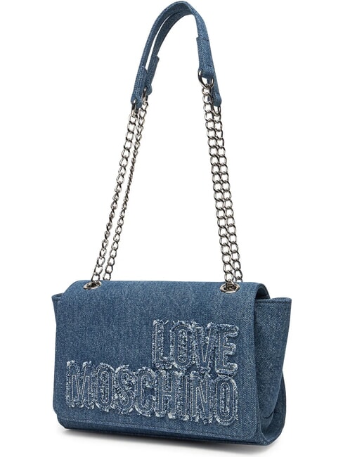DENIM  Umh&auml;ngetasche / Crossbody Bag Blau - Damentaschen