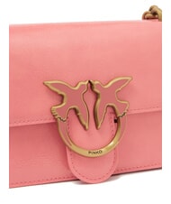 PINKO LOVE ONE MINI  Mini-Umh&auml;ngetasche Pfirsichbl&uuml;te-Antikgold - Damentaschen - 3