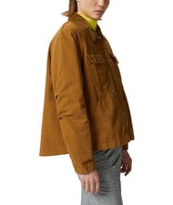 PINKO CANNONE Cabanjacke mit Samtkragen Bronze - Damenjacken - 3