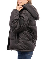 PINKO IDRANTE Daunenjacke mit Kapuze schwarze Limousine - Daunenjacken f&uuml;r Damen - 2