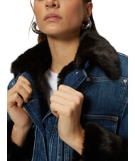 PINKO POP Jeansjacke mit Applikationen mitteldunkle Vintage-Waschung - Damenjacken - 3