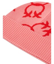 PINKO FRAPPATO Jacquard-Cap mit Monogramm rosa/rot - M&uuml;tzen/H&uuml;te - 3