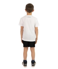 JOHN RICHMOND NORMI Set aus T-Shirt und Bermudashorts wei&szlig; schwarz - Trainingsanz&uuml;ge f&uuml;r Kinder - 4
