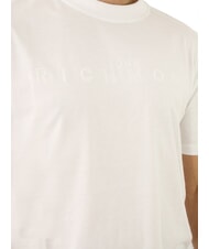 JOHN RICHMOND SOULOKU T-Shirt mit gepr&auml;gtem Logo Wei&szlig; - Herren-T-Shirts - 2