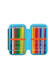 SJGANG TRICYLED BOY Komplettes Federm&auml;ppchen mit Schulset rot orange - Etuis und Zubeh&ouml;r - 3