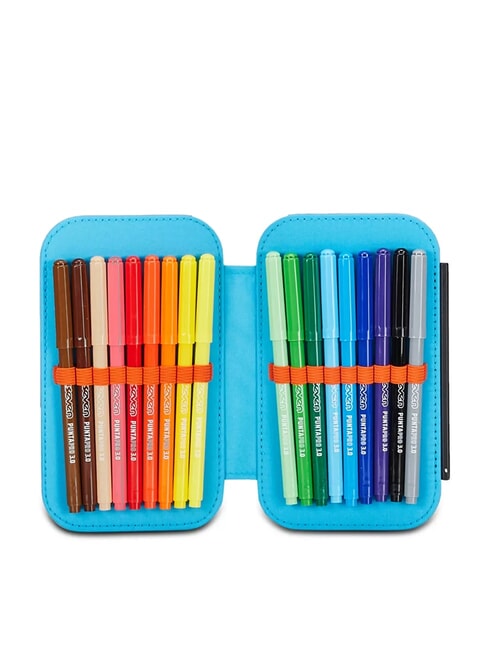 TRICYLED BOY Komplettes Federm&auml;ppchen mit Schulset rot orange - Etuis und Zubeh&ouml;r