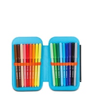 SJGANG TRICYLED BOY Komplettes Federm&auml;ppchen mit Schulset rot orange - Etuis und Zubeh&ouml;r - 4