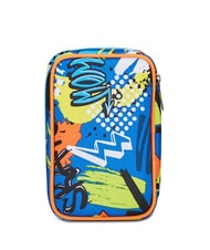 SJGANG TRICYLED BOY Komplettes Federm&auml;ppchen mit Schulset rot orange - Etuis und Zubeh&ouml;r - 9