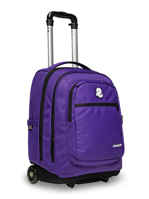 BUMP PLAIN 2-Rad-Trolley-Rucksack Rose - Rucks&auml;cke mit Trolleyfunktion