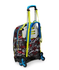 SJGANG GANG BORN TO FUN BOY  Abnehmbarer Trolley-Rucksack, 3 R&auml;der - Rucks&auml;cke mit Trolleyfunktion