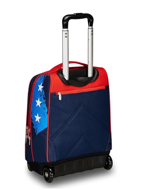 LEGENDARY AVENGER BIG 2-Rad-Trolley-Rucksack blautief - Rucks&auml;cke mit Trolleyfunktion